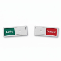 Ledig / Optaget indikator-skilt